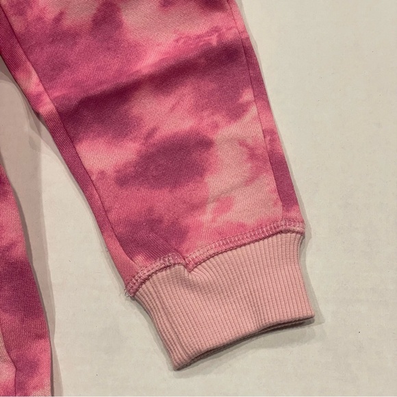 Pink Tie-Dye Kids Sweatpants - Picture 4 of 6